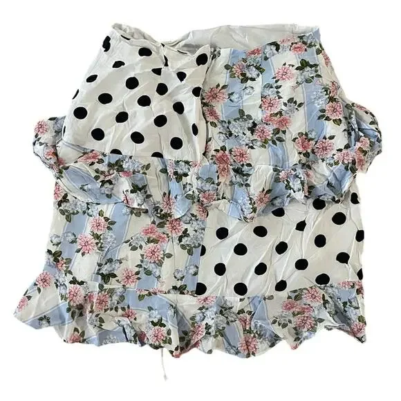 For Love & Lemons St Louis Mini Skirt Size Small - Picture 5 of 6